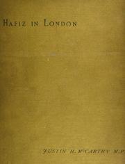 Cover of: Hafiz in London by Justin H. McCarthy