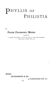 Cover of: Phyllis of Philistia