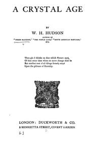 Cover of: A crystal age. by W. H. Hudson