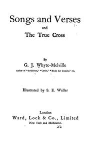 Cover of: Songs and verses: and The true cross