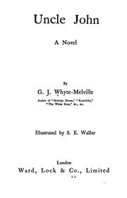 Cover of: Uncle John by G. J. Whyte-Melville