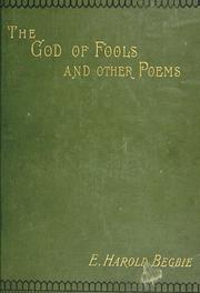 Cover of: The god of fools, and other poems