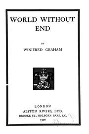Cover of: World without end.
