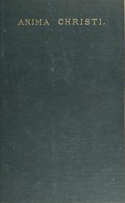 Cover of: Anima Christi by Joseph Smith Fletcher