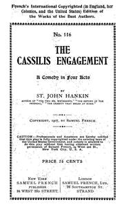 Cover of: The Cassilis engagement: a comedy in four acts.