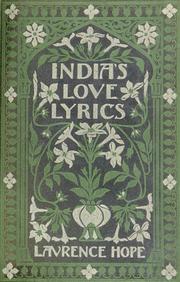Cover of: India's love lyrics by Laurence Hope