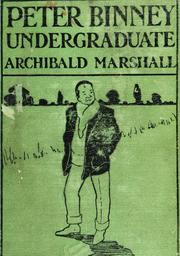 Cover of: Peter Binney, undergraduate