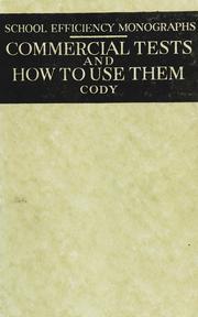 Cover of: Commercial tests and how to use them