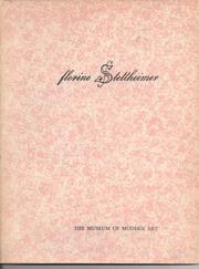 Cover of: Florine Stettheimer. by Henry McBride