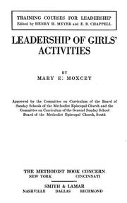 Cover of: Leaderhip of girls' activities