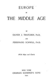 Cover of: Europe in the middle age ....