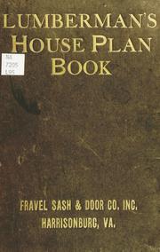 Cover of: Lumberman's house plan book by Radford Architectural Company.