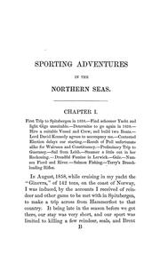 Cover of: Seasons with the sea-horses: or, Sporting adventures in the northern seas.