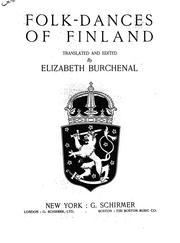 Cover of: Folk-dances of Finland: containing sixty-five dances