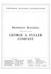 Fireproof building construction by Fuller, George A., Company.