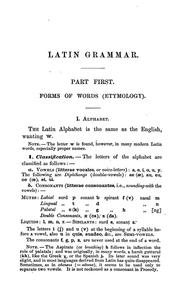 Cover of: A Latin grammar for schools and colleges by Joseph Henry Allen