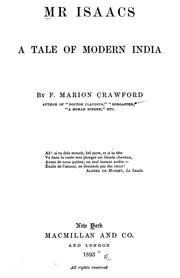 Cover of: Mr. Isaacs by Francis Marion Crawford