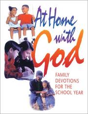 Cover of: At Home With God: Family Devotions for the School Year