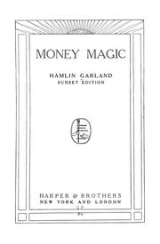 Cover of: Money magic