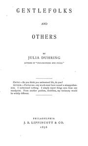 Cover of: Gentlefolks and others