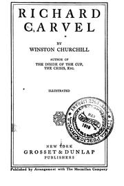 Cover of: Richard Carvel by Winston Churchill