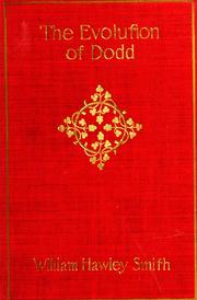 Cover of: The evolution of Dodd, | William Hawley Smith