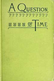 Cover of: A question of time