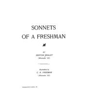 Cover of: Sonnets of a freshman by Braley, Berton