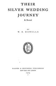 Cover of: Their silver wedding journey | William Dean Howells