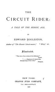 Cover of: The circuit rider by Edward Eggleston