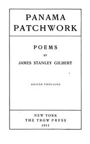 Panama patchwork by James Stanley Gilbert