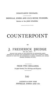 Cover of: Counterpoint