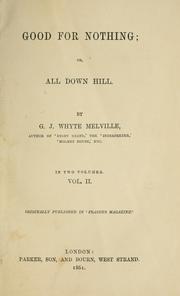 Cover of: Good for nothing by G. J. Whyte-Melville