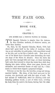 Cover of: The fair god, or, the last of the 'Tzins by Lew Wallace