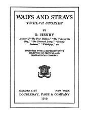 Cover of: Waifs and strays, twelve stories by O. Henry, O. Henry