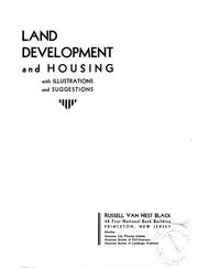 Cover of: Land development and housing