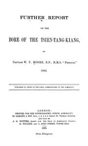 Further report on the bore of the Tsien-tang-kiang by William Usborne Moore