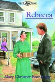 Cover of: Rebecca by Mary Christner Borntrager