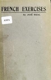 Cover of: French composition exercises by José Rizal