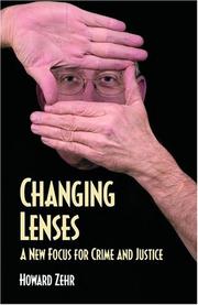 Cover of: Changing lenses by Howard Zehr