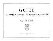 Cover of: Guide to Tosari and the Tenggermountains