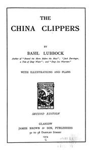 Cover of: The China clippers by Basil Lubbock