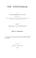 Cover of: The peritoneum
