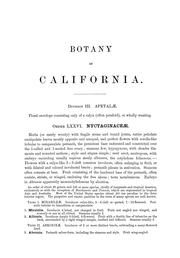 Cover of: Botany ... by Geological Survey of California.
