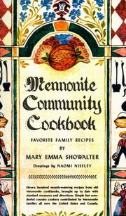 Mennonite community cookbook by Mary Emma Showalter