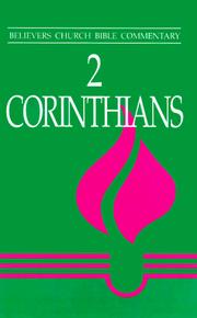 Cover of: 2 Corinthians