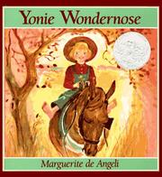 Cover of: Yonie Wondernose by Marguerite de Angeli
