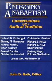Cover of: Engaging Anabaptism: Conversations With a Radical Tradition