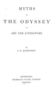 Cover of: Myths of the Odyssey in art and literature