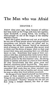 Cover of: The man who was afraid (Foma Gordyéeff) | Maksim Gorky